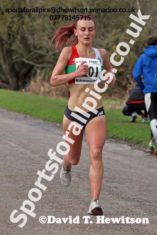 Senior womens English National 6 Stage Road Relay, 2016 English National 12 and 6 Stage Road Relays, Sutton Coldfield, Birmingham. Photo: David T. Hewitson/Sports for All Pics